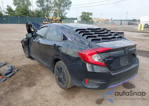 2020 Honda Civic Lx from USA, damaged, VIN 2HGFC2F67LH508864